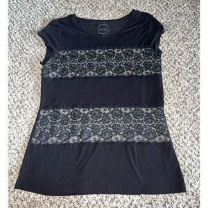 International Concepts black blouse size XL